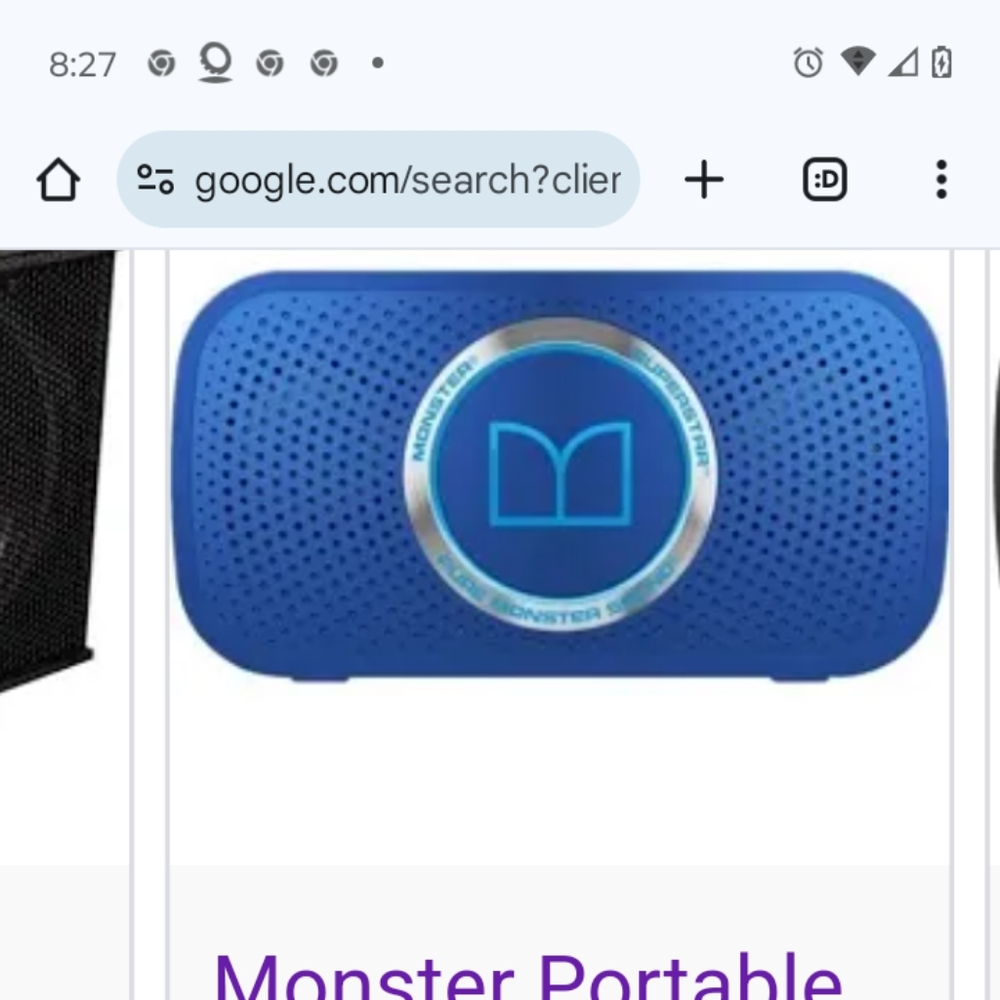 Portable Bluetooth Speaker - Blue